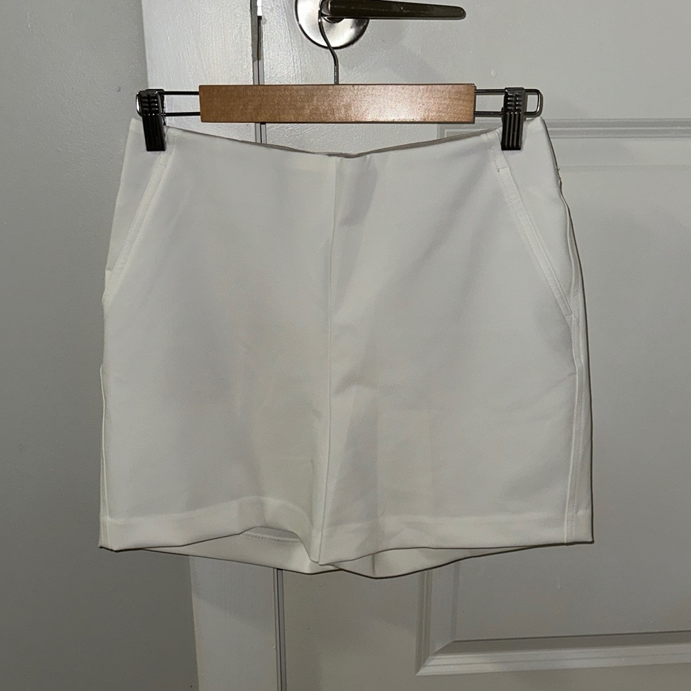 Rachel Zoe High Waist White Shorts